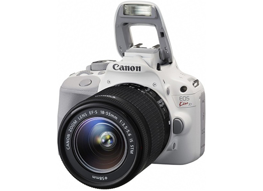 佳能发布白色奢华版 EOS100D 数码单反相机