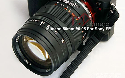 国产 Mitakon 50mm f/0.95无反镜头曝光