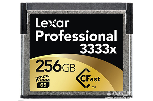 雷克沙发布全球最快内存卡3333x CFast™ 2.0