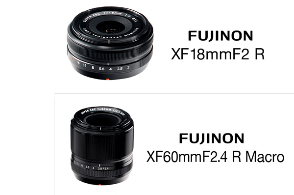 富士发布 XF18mm F2 和 XF60mmF2.4 lenses  两款镜头的升级固件