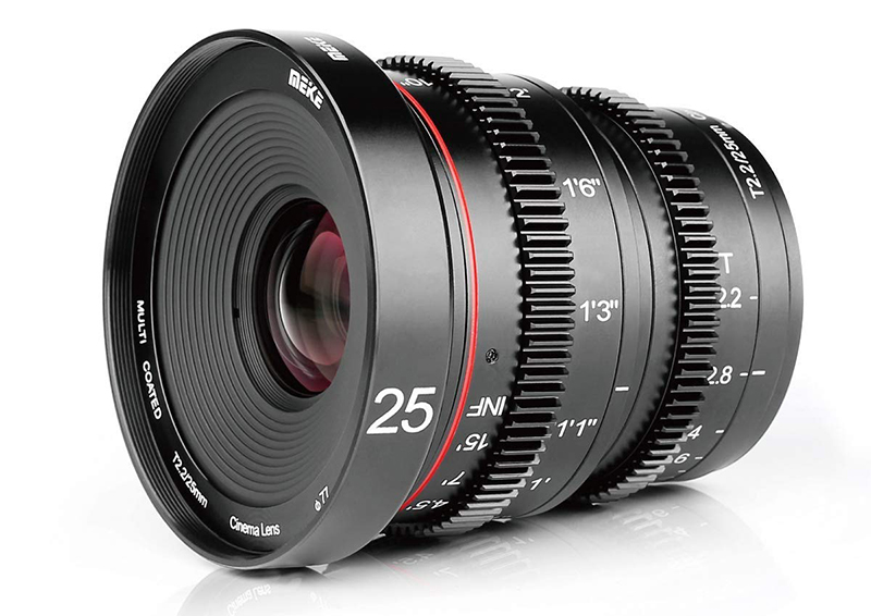 美科为M4/3相机系统推出新款 25mm T2.2 Cine 电影镜头