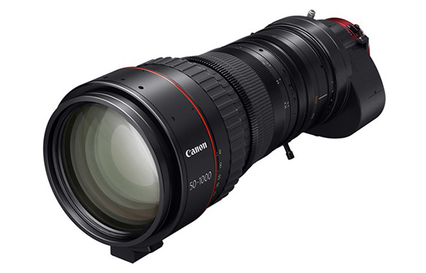 佳能将发布50-1000mm T5.0–8.9 4K电影镜头