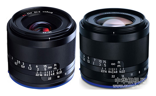蔡司今日发布 Loxia 35mm f/2、50mm f2 全画幅手动无反镜头