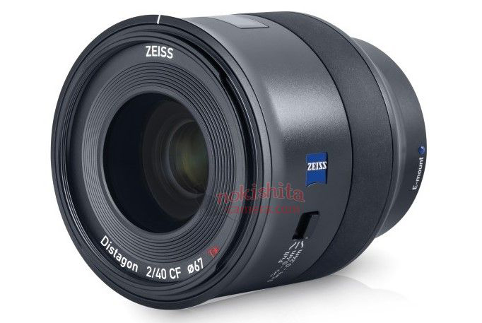 蔡司 Batis 40mm f/2 CF FE 新款镜头更多规格信息曝光