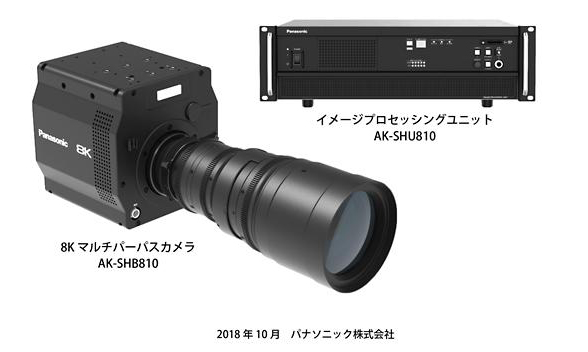 松下发布世界第一部 8K 有机感光元件摄像机