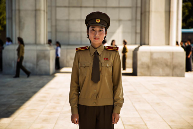 罗马尼亚摄影师镜头下的朝鲜女性
