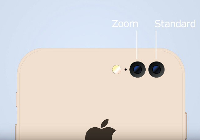 iPhone 7 双镜头新专利 “双焦距模式”的运作方式