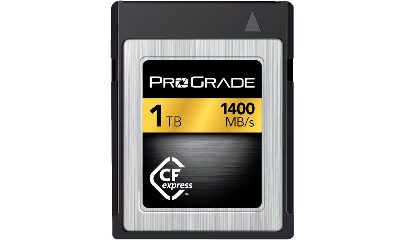ProGrade Digital 展示全球首款运用 CFexpress 1.0技术的 1TB 存储卡