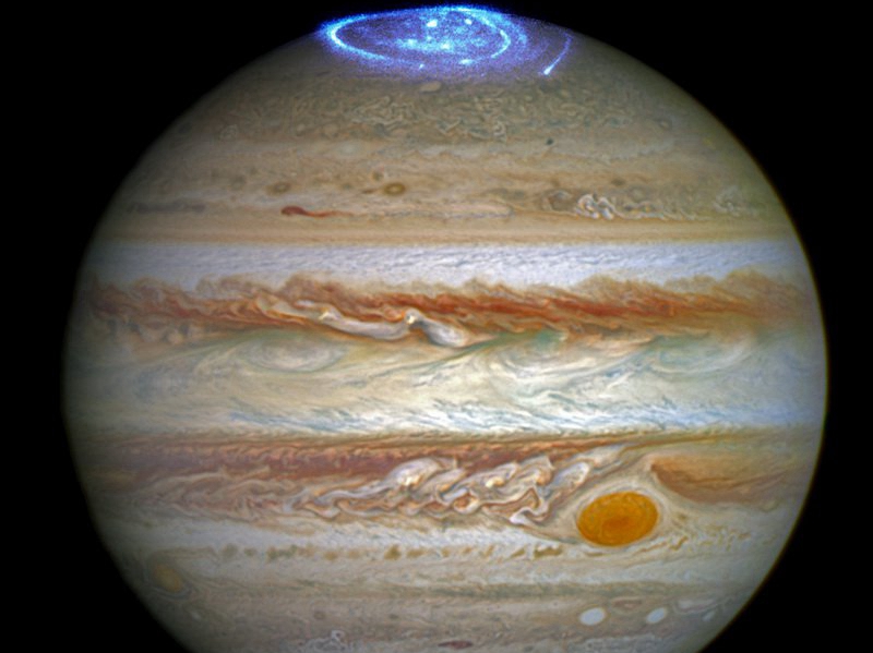 木星南极图片